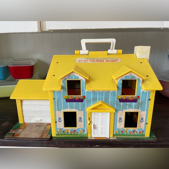 Vintage Fisher-Price 1969 Play Family House❤️🏡 - Picture 2 of 12